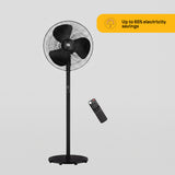 Atomberg Renesa Pedestal Black