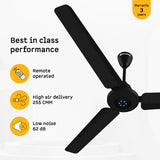 Atomberg Efficio Prime Remote Black