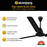 Atomberg Efficio Prime Remote Black